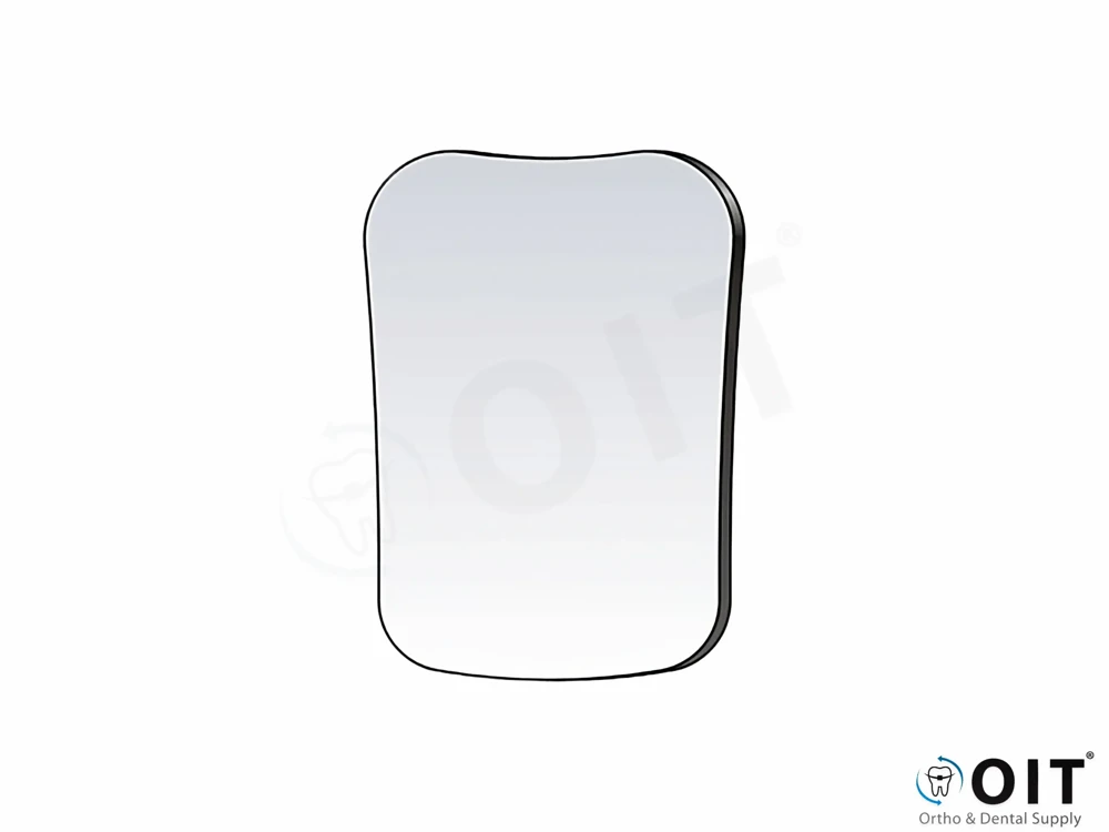 Mondspiegel Occlusal Adult 1, 6,8 x 9,7cm, Premium Mirror